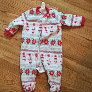 Super soft 3-6M ⛄️ snowman pjs